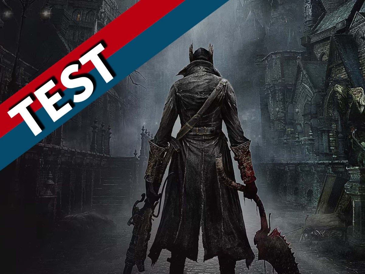 Testbanner zu Bloodborne.