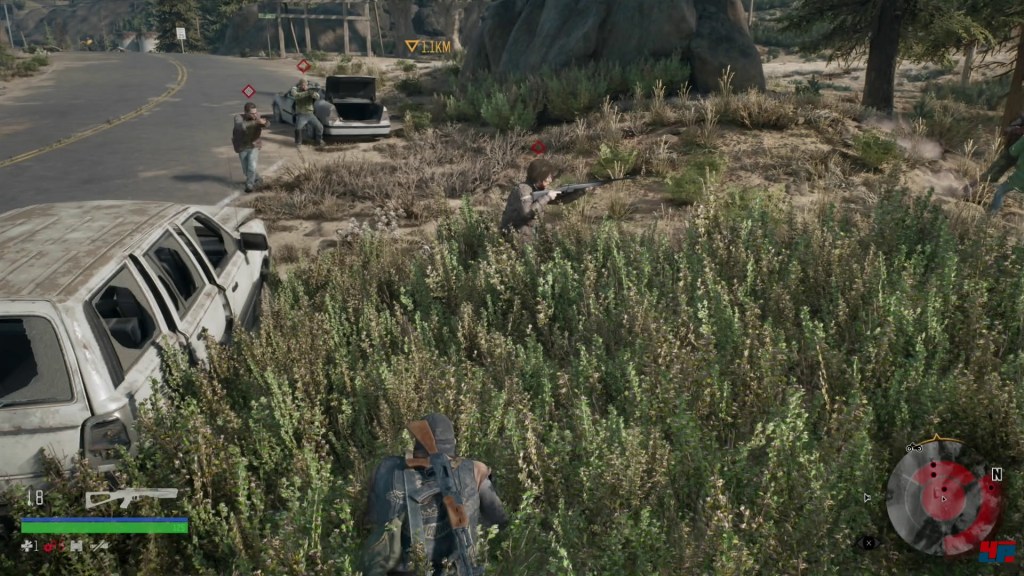 Ein Screenshot aus Days Gone.