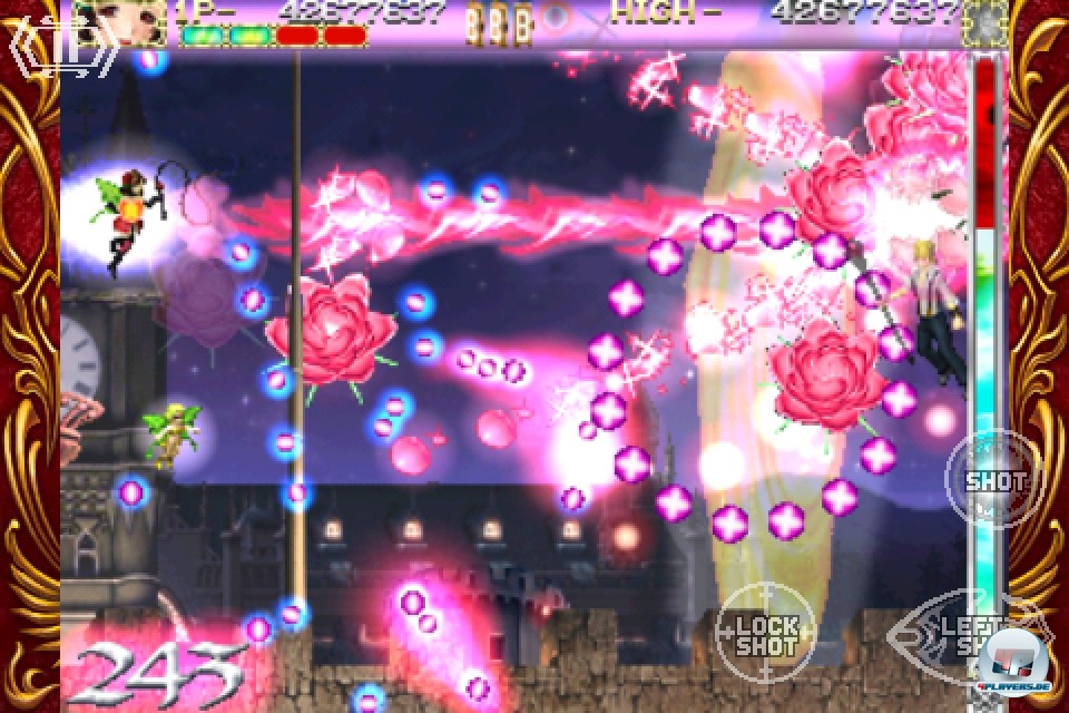 Deathsmiles ist auch auf dem iPhone ein irrwitziger Shooter in guter Cave-Tradition.