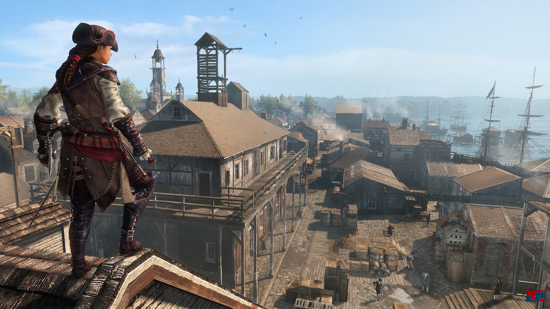 Alle wesentlichen Assassin's-Creed-Elemente sind vorhanden, dennoch kann Aveline nicht in gleichem Maße Spannung aufbauen wie ihre männlichen Kollegen.