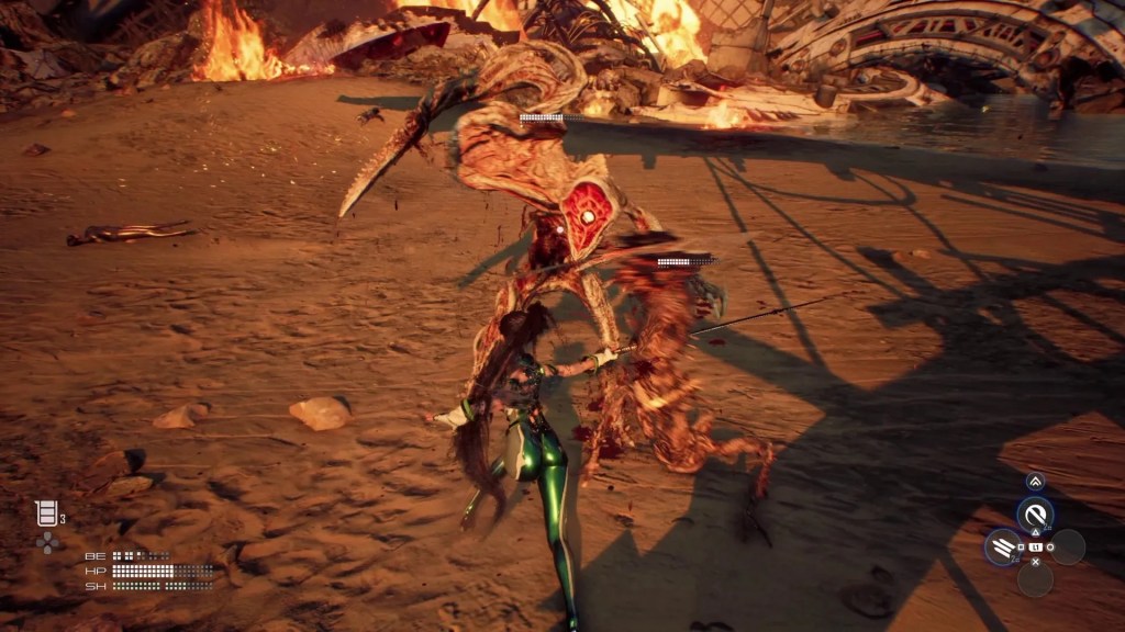 Ein Screenshot aus Stellar Blade.