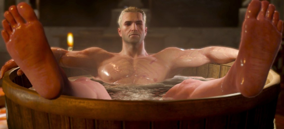 Geralt chillt sein Leben in The Witcher 3: Wild Hunt