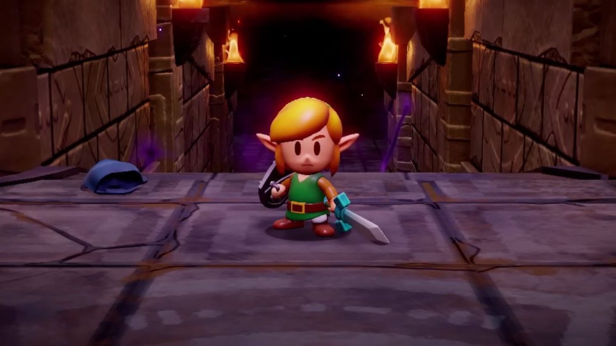 Charakter Link im Spiel The Legend of Zelda: Echoes of Wisdom