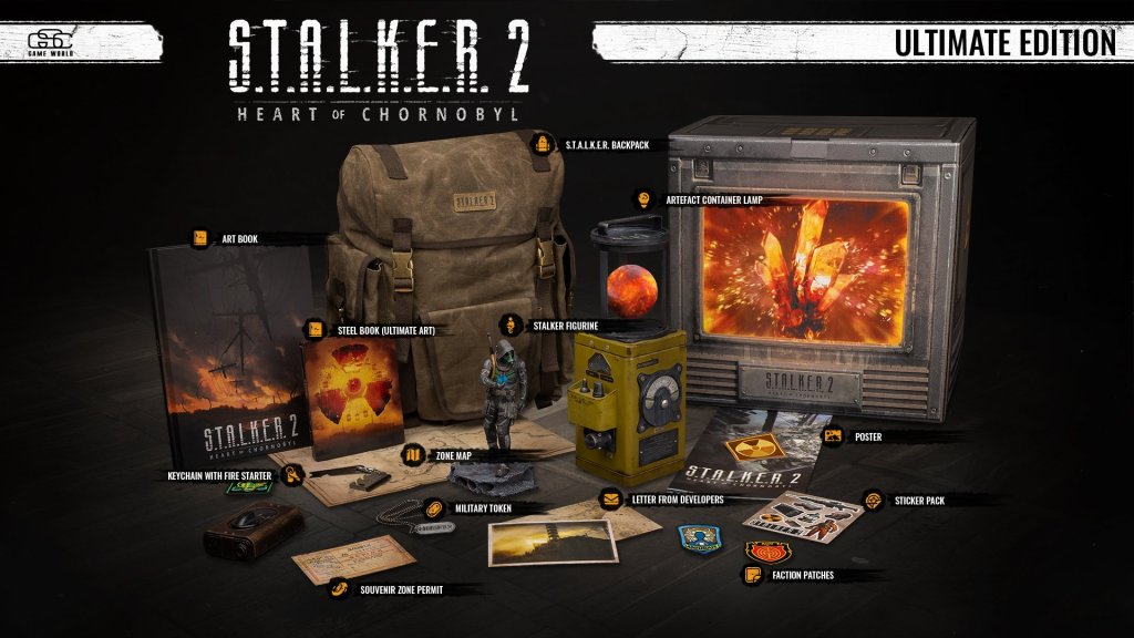 Bild der Ultimate Edition des Computerspiels Stalker 2: Heart of Chornobyl.