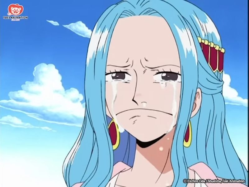 Vivi aus One Piece vergieÃŸt TrÃ¤nen