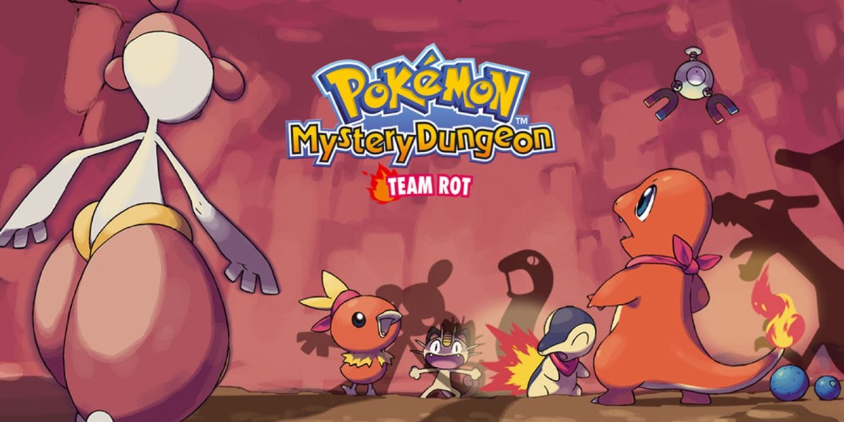 Das Cover von Pokémon Mystery Dungeon: Team Rot