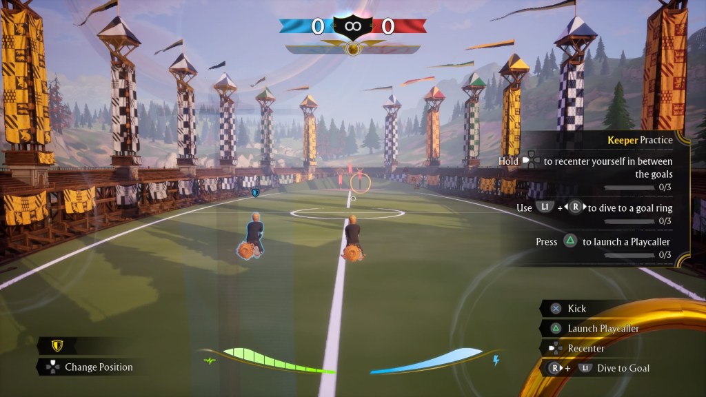 Zwei gleiche Hüter in Harry Potter: Quidditch Champions