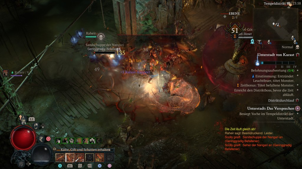 Ein Screenshot aus Diablo 4: Vessel of Hatred.