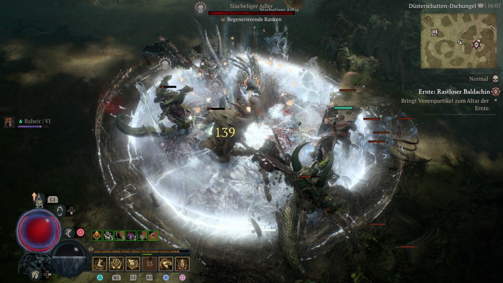 Ein Screenshot aus Diablo 4: Vessel of Hatred.