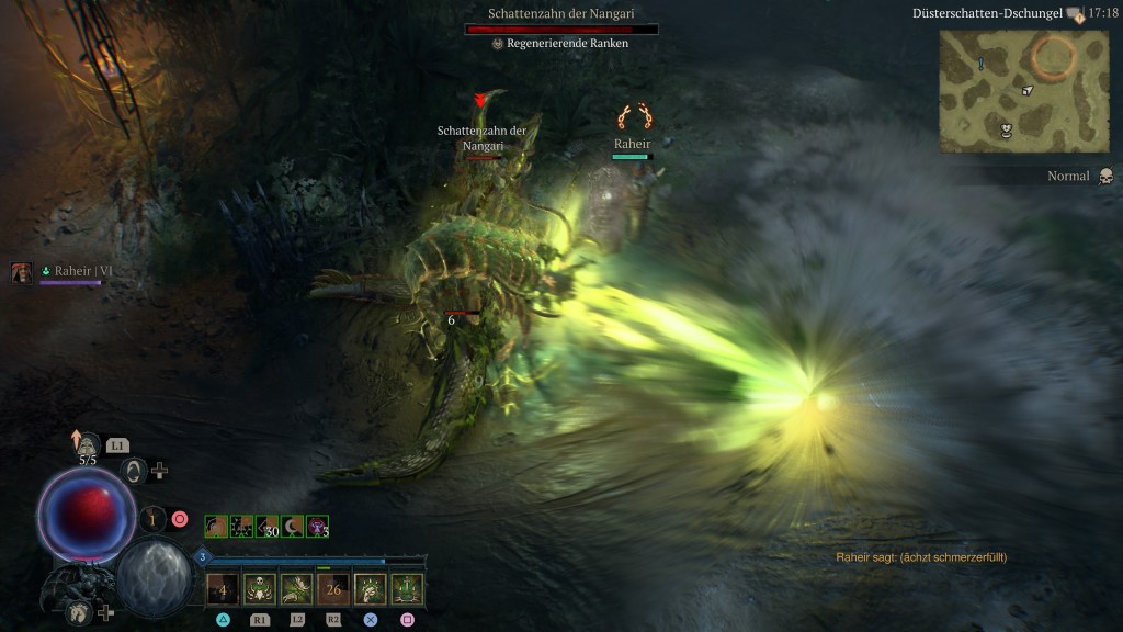 Ein Screenshot aus Diablo 4: Vessel of Hatred.