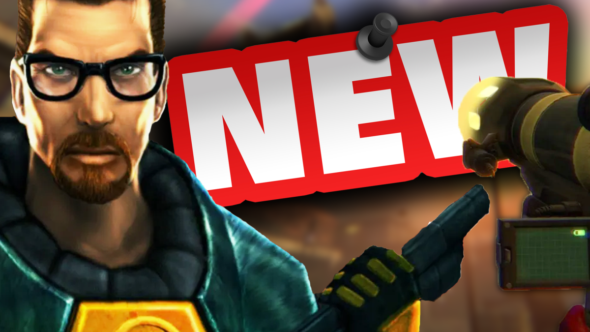 Eine Bildmontage, die Gordon Freeman zeigt, den Helden aus dem Ego-Shooter Half-Life.