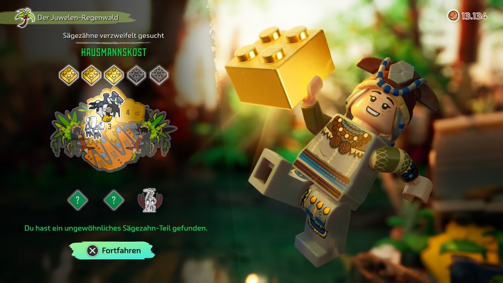 Ein Screenshot aus Lego Horizon Adventures.