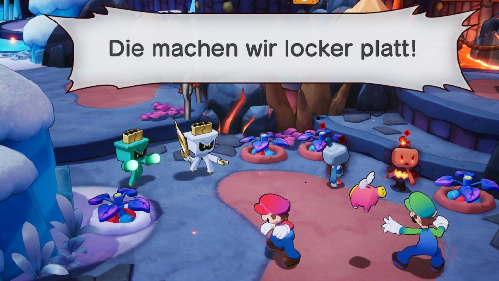 Ein Screenshot aus Mario & Luigi: Brothership.