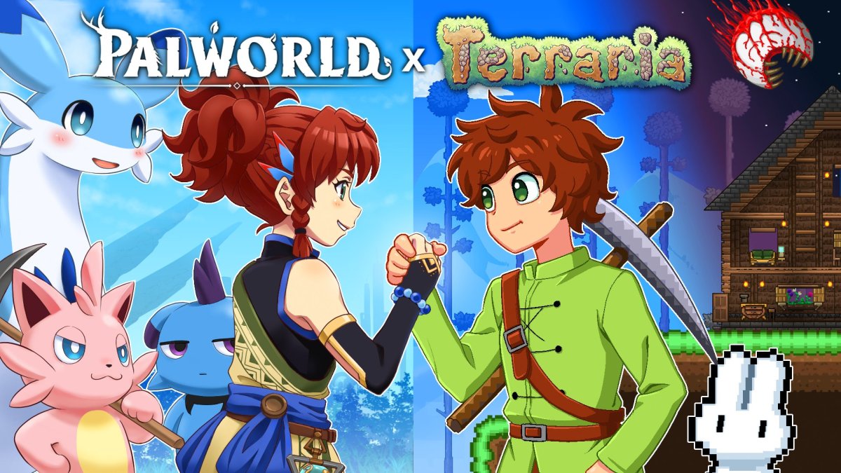 Palworld und Terraria setzen zum aufsehenerregenden Team-up an.