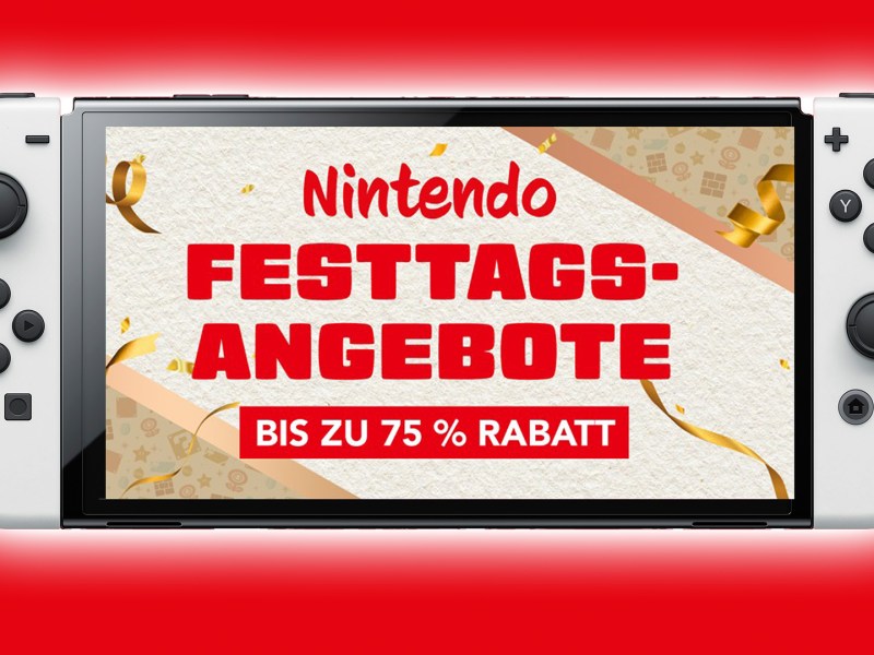 Eine Nintendo Switch OLED.