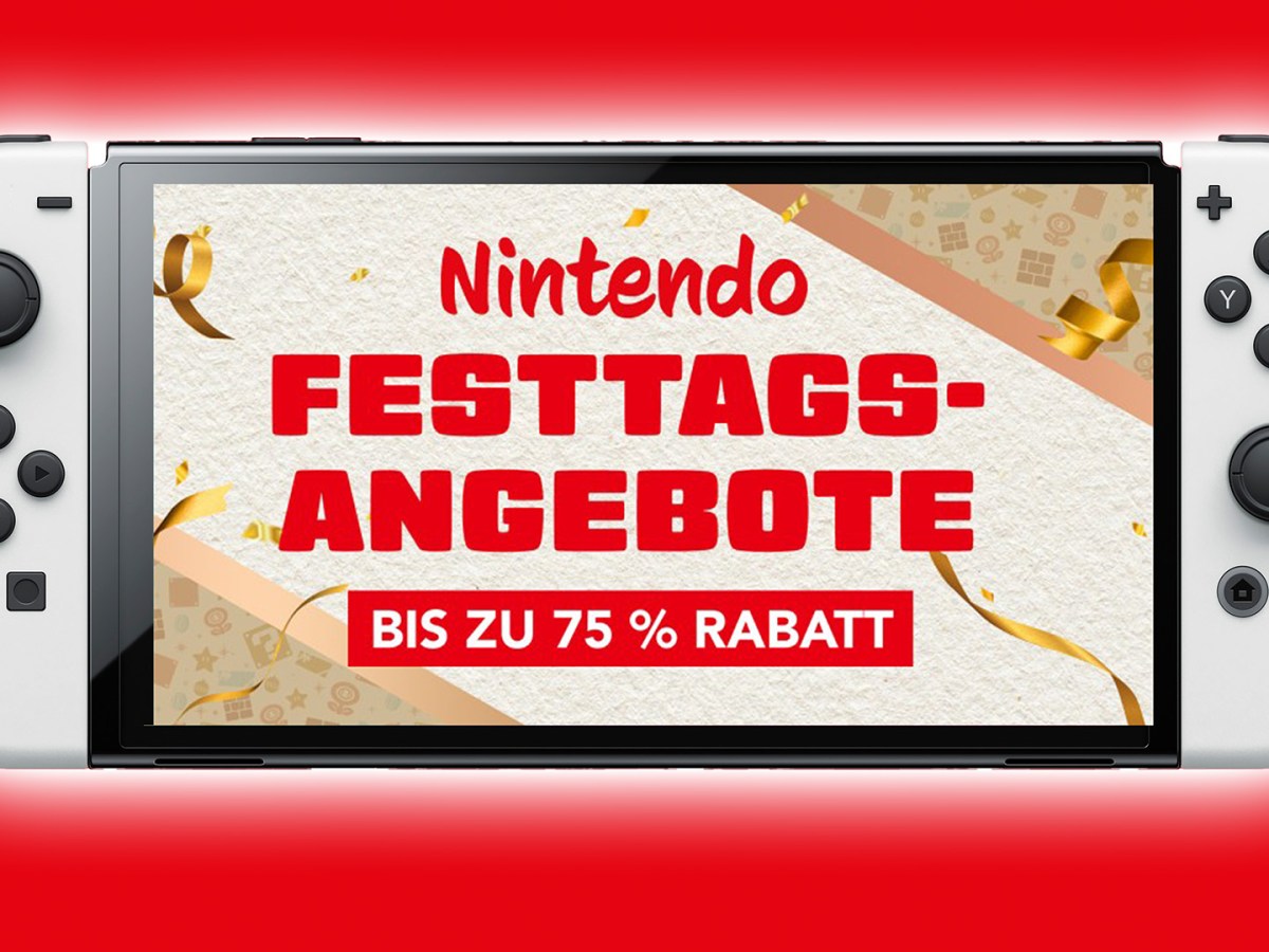Eine Nintendo Switch OLED.