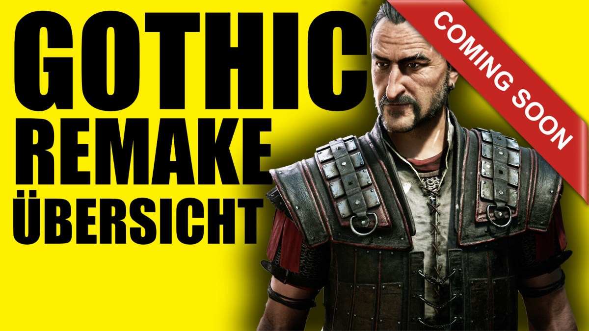 Eine Bildmontage, die den Schatten Diego aus dem Alten Lager des Gothic Remakes zeigt.