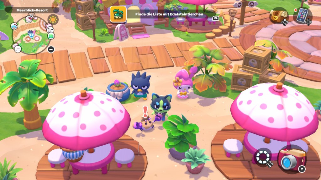 Screenshot aus Hello Kitty Island Adventure für die Nintendo Switch