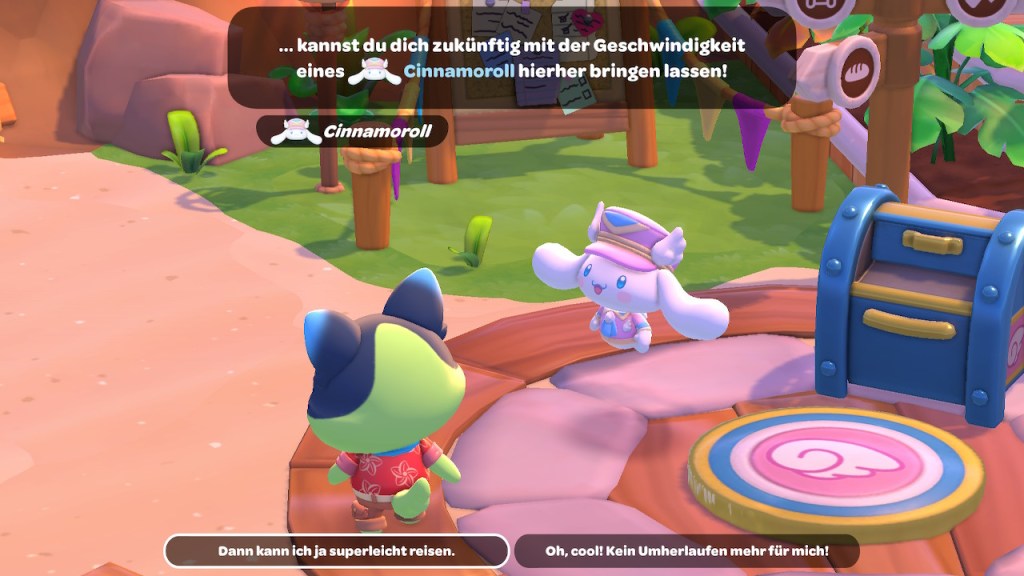 Screenshot aus Hello Kitty Island Adventure für die Nintendo Switch