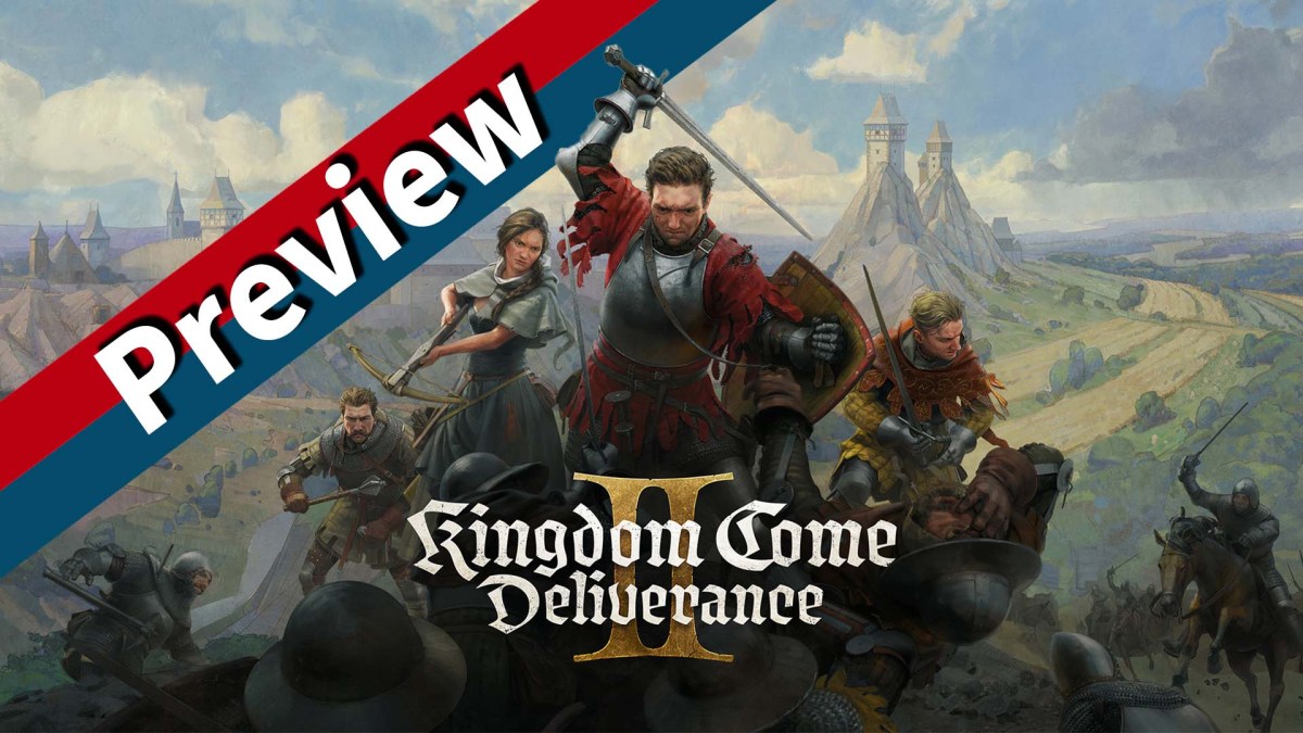 Artwork zu Kingdom Come: Deliverance 2 mit Heinrich, Hans Capon und anderen Charakteren in Kampfstellung