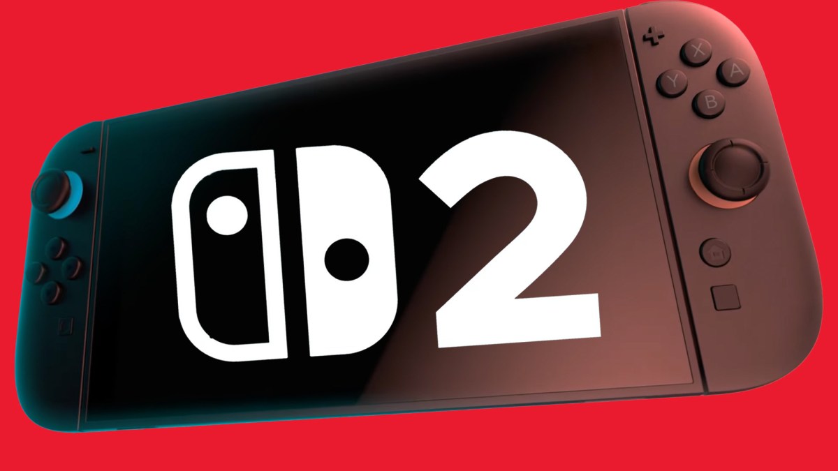 Bild von der Nintendo Switch 2, versehen mit dem neuen Logo der Konsole.