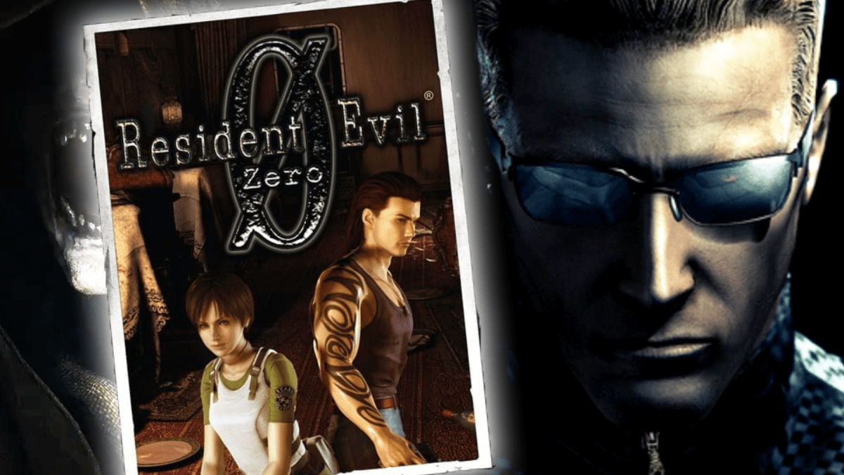 Eine Bildmontage, welche die Charaktere Rebecca Chambers, Billy Coen und Albert Wesker aus Resident Evil Zero zeigt.