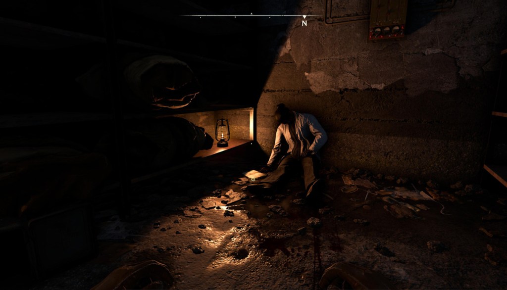 Screenshot aus dem Videospiel Atomfall