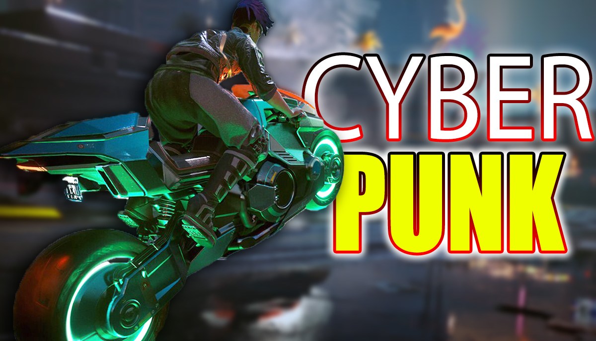 Eine Bildmontage zu Cyberpunk 2077.