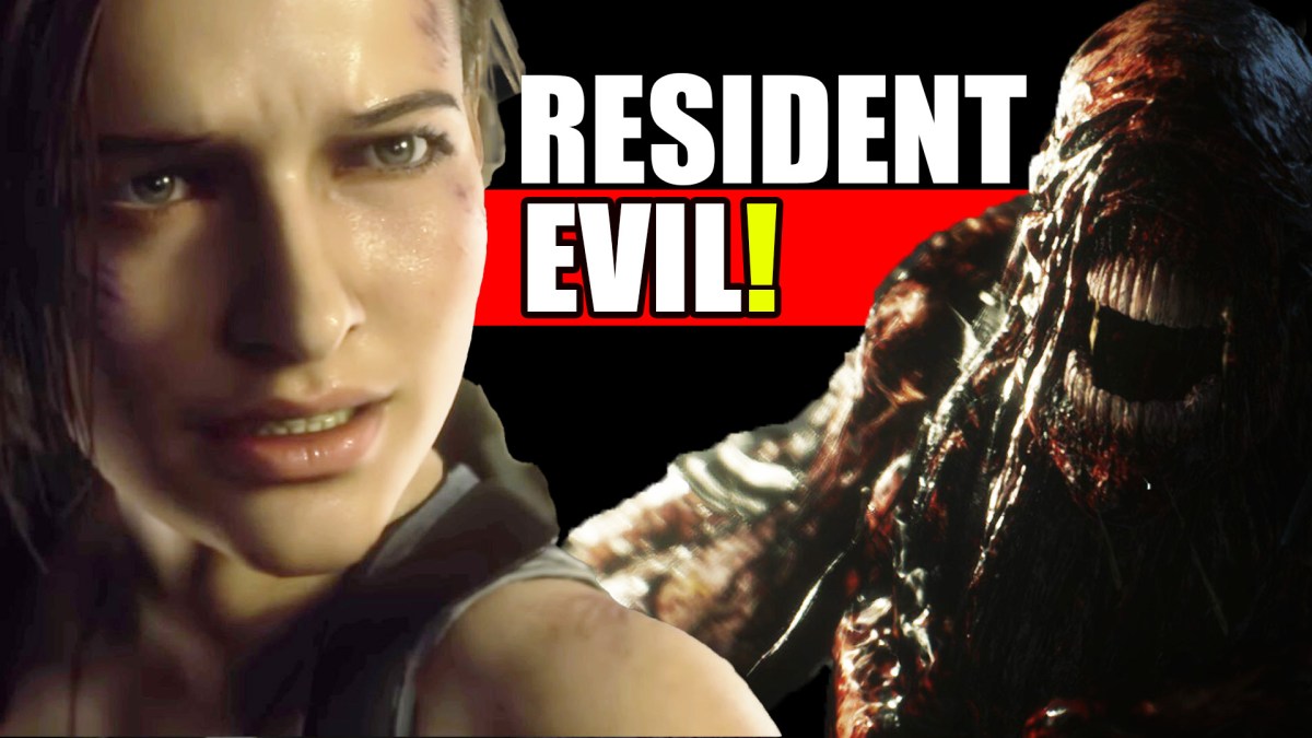 Eine Bildmontage zu Resident Evil.