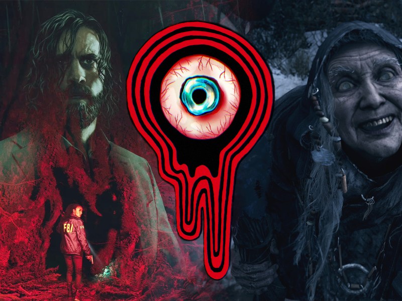 Eine Montage bestehend aus Alan Wake 2, Resident Evil Village und Mouthwashing.