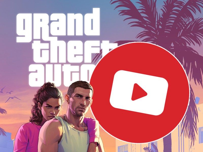 Artwork zu GTA 6 mit einem Video-Symbol