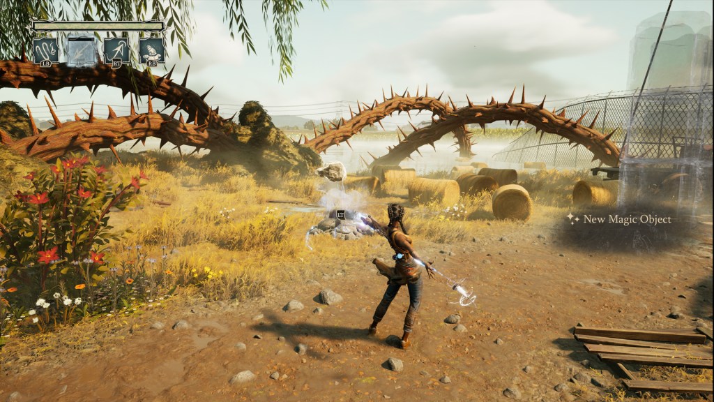 Ein Screenshot aus dem Videospiel South of Midnight.