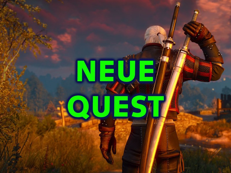 Geralt geht in The Witcher 3 wieder auf mystische Queste.
