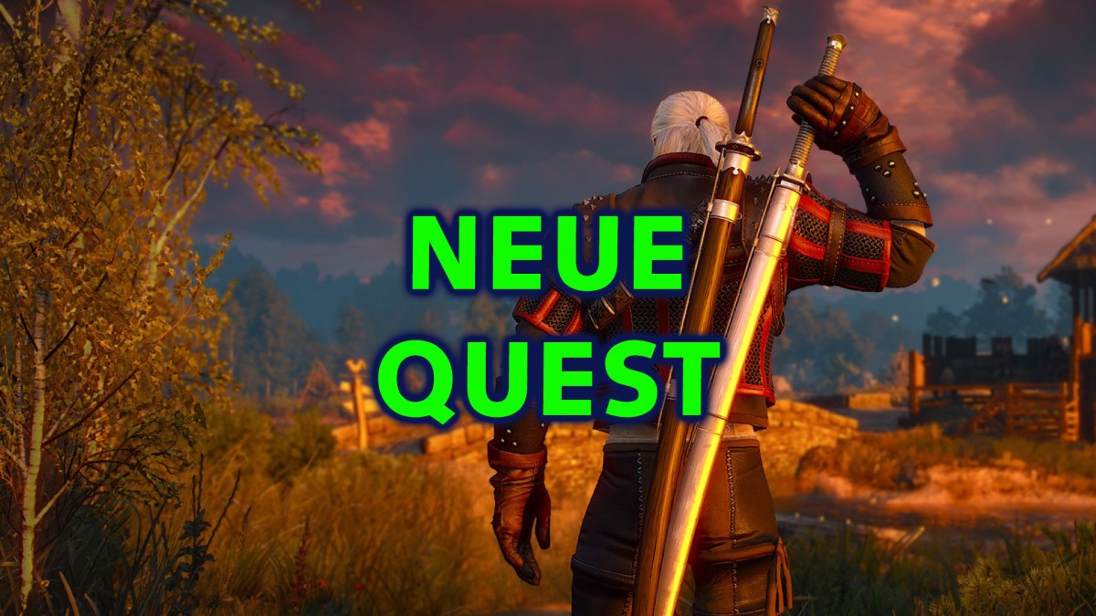 Geralt geht in The Witcher 3 wieder auf mystische Queste.