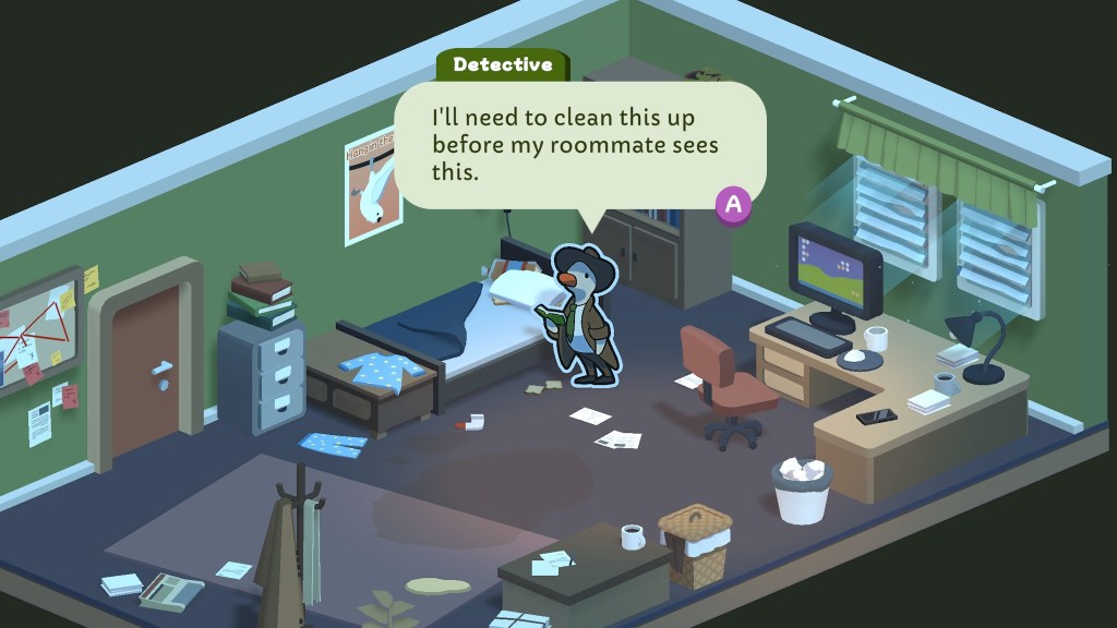 Ein Screenshot aus Duck Detective 2.