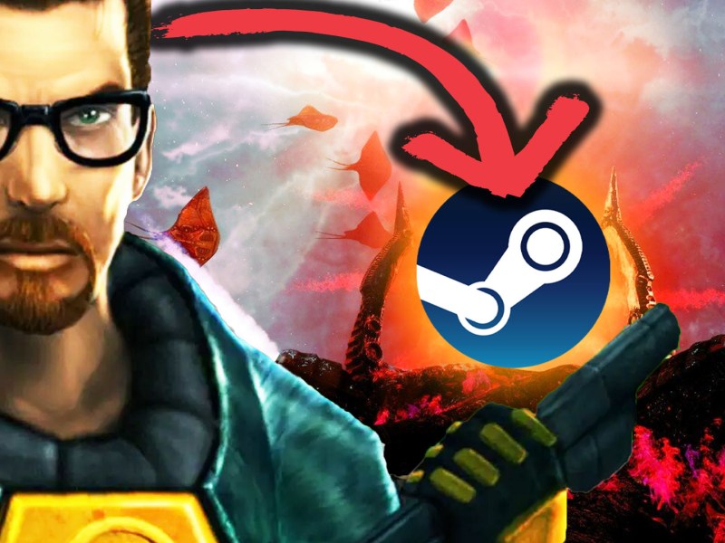 Eine Bildmontage zum ersten Half-Life.