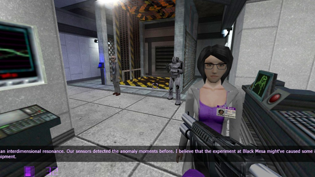 Ein Screenshot aus der Half-Life-Mod Delta Particles.