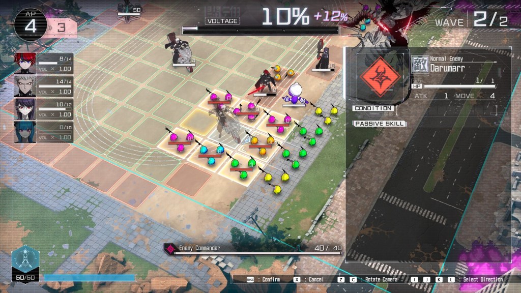 Ein Screenshot aus The Hundred Line: Last Defense Academy.