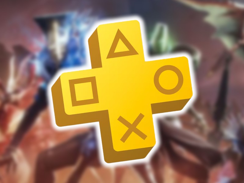 Screenshot aus Destiny 2: The Final Shape. Davor das logo von PS Plus.