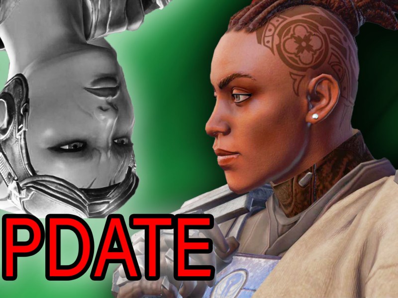 Eine Bildmontage zu Star Wars: The Old Republic.