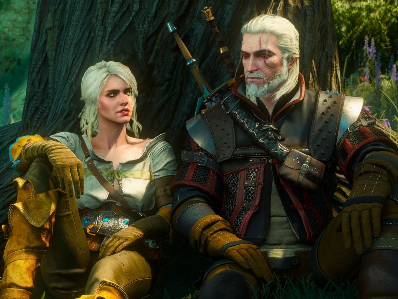Geralt und Ciri in The Witcher 3