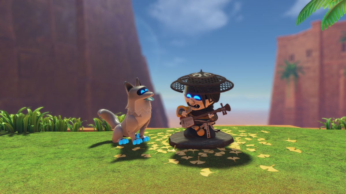 Atsu aus Ghost of Yotei als neuer Bot in Astro Bot