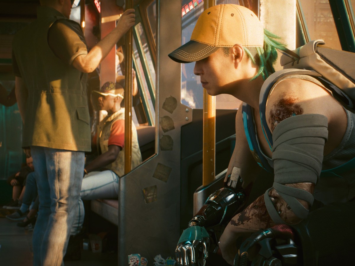 Screenshot aus Cyberpunk 2077.