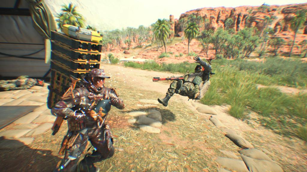 Ein Screenshot von Death Stranding 2.