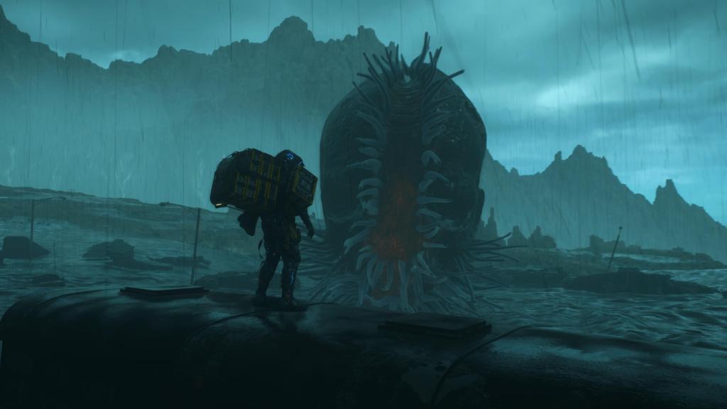 Ein Screenshot von Death Stranding 2.