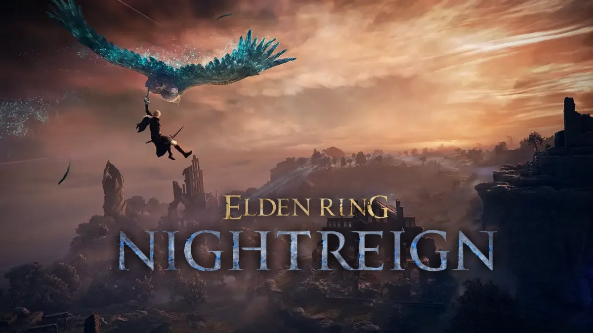 Bild zu Elden Ring Nightreign mit Schriftzug des Titels