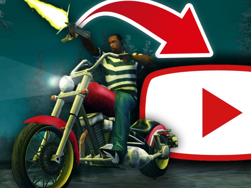 Eine Bildmontage zu GTA San Andreas.