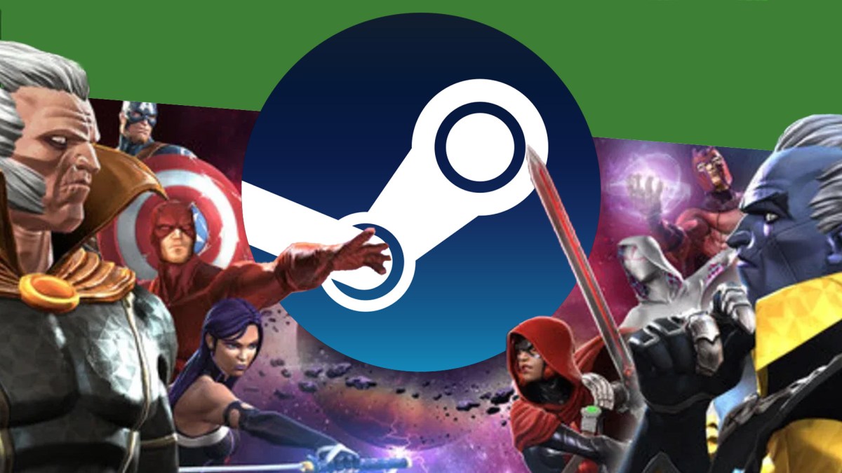 Bild zu Marvel Contest of Champions mit dem Logo von Steam