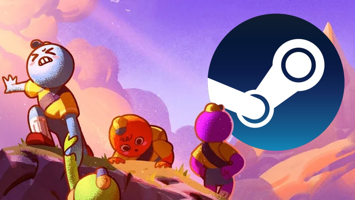 Artwork zum Spiel Peak mit dem Steam-Logo
