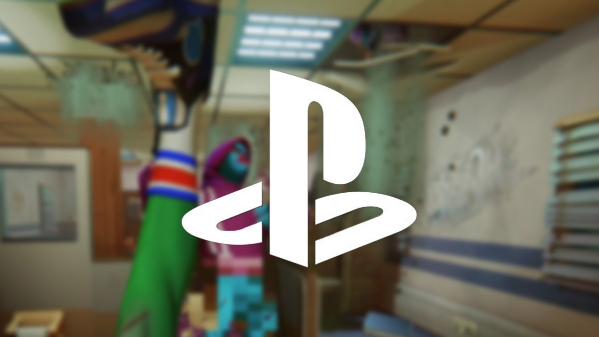 Screenshot aus Anger Foot. Im Vordergrund ist das PlayStation Logo zu sehen.